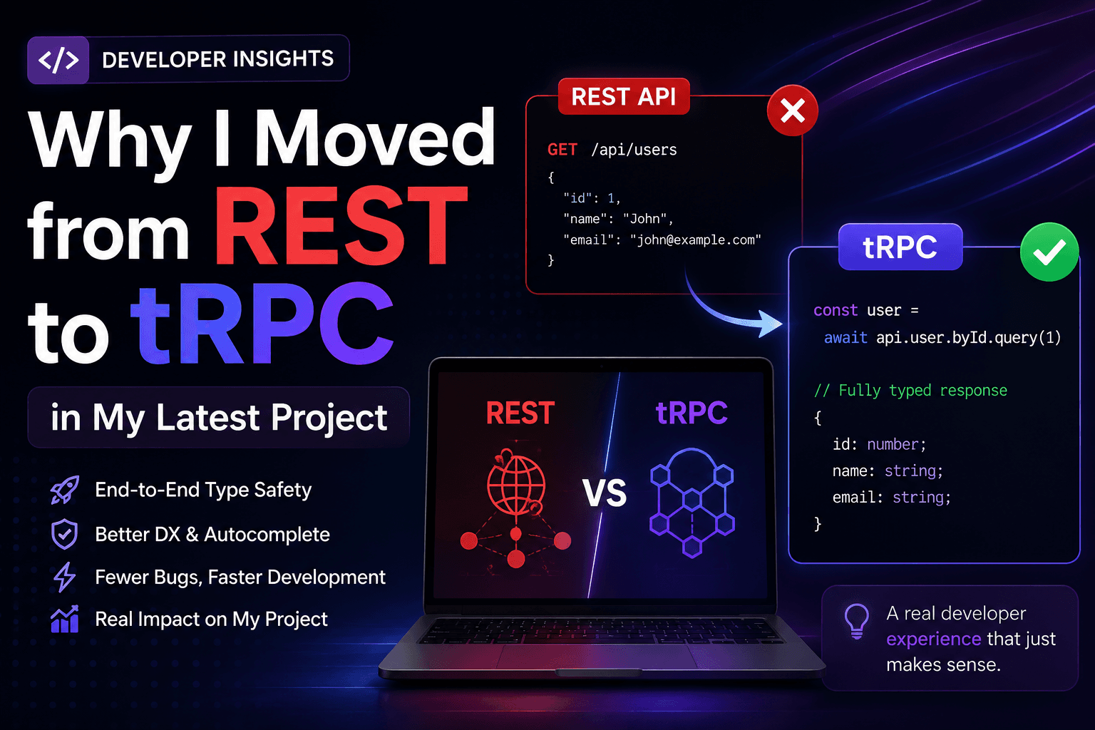 Why I Moved from REST to tRPC in My Latest Project